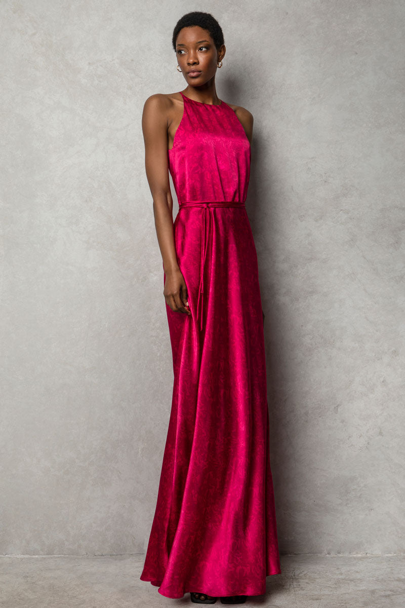 Halterneck Maxi Dress