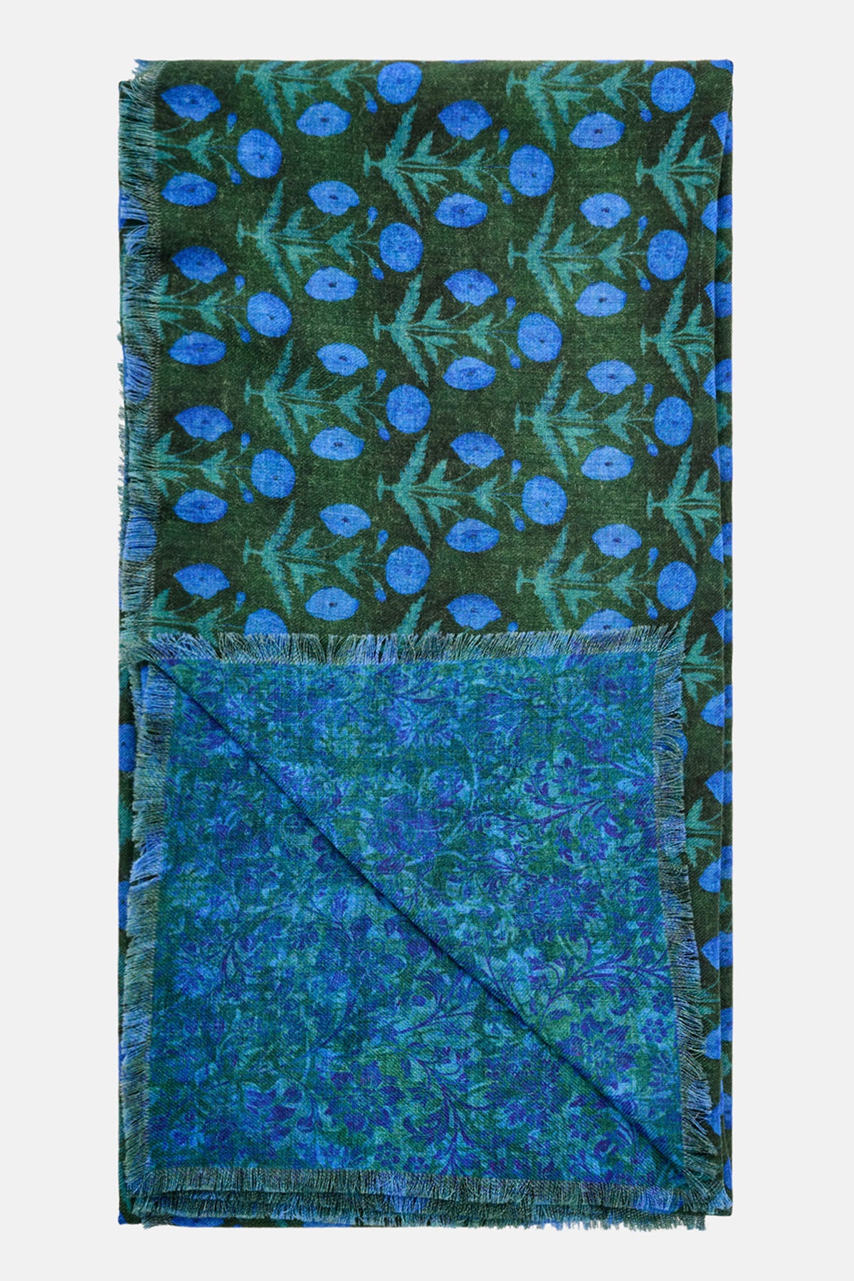 Double Sided Wool Scarf