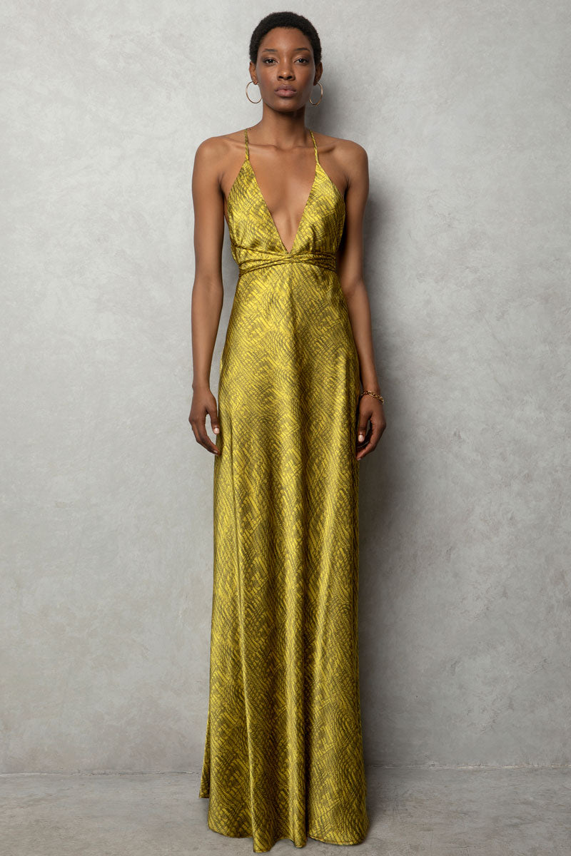 Backless Thin Strap Dress