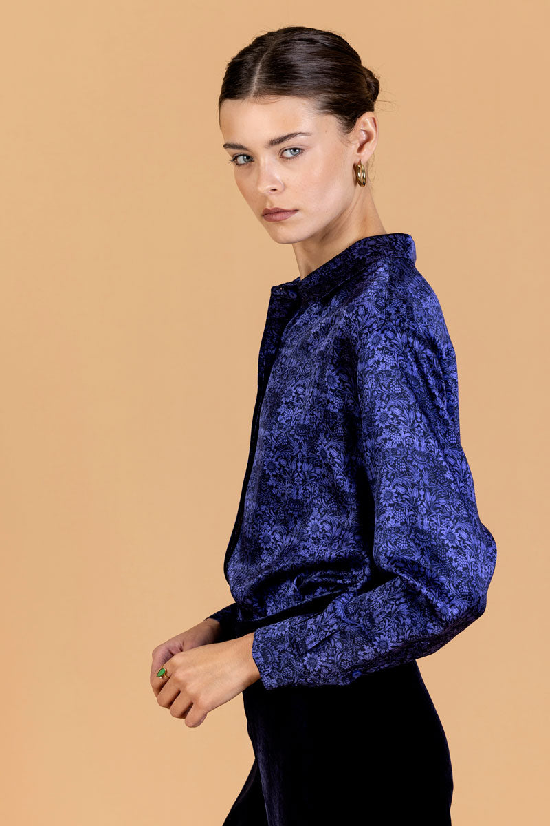 Silk Satin Shirt