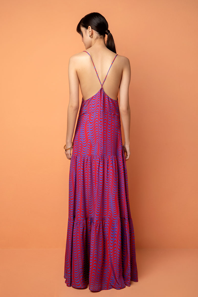 Adjustable-Strap Dress