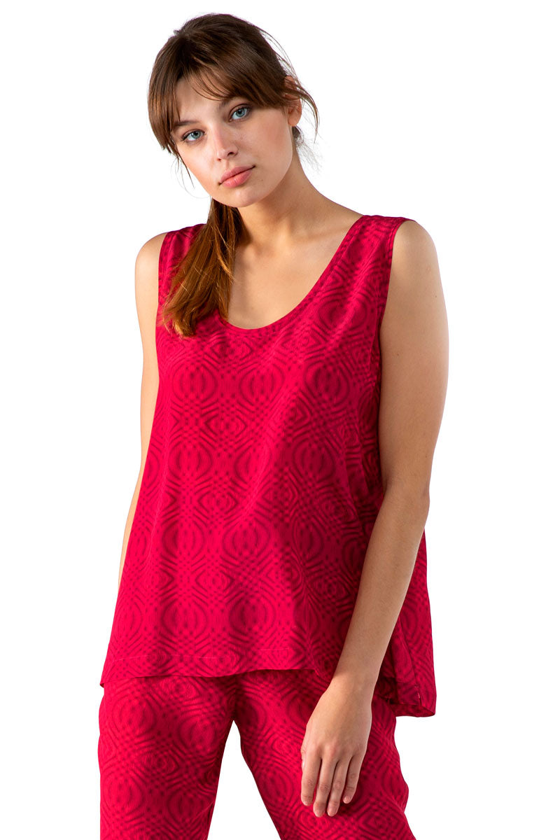 Loose Sleeveless Top