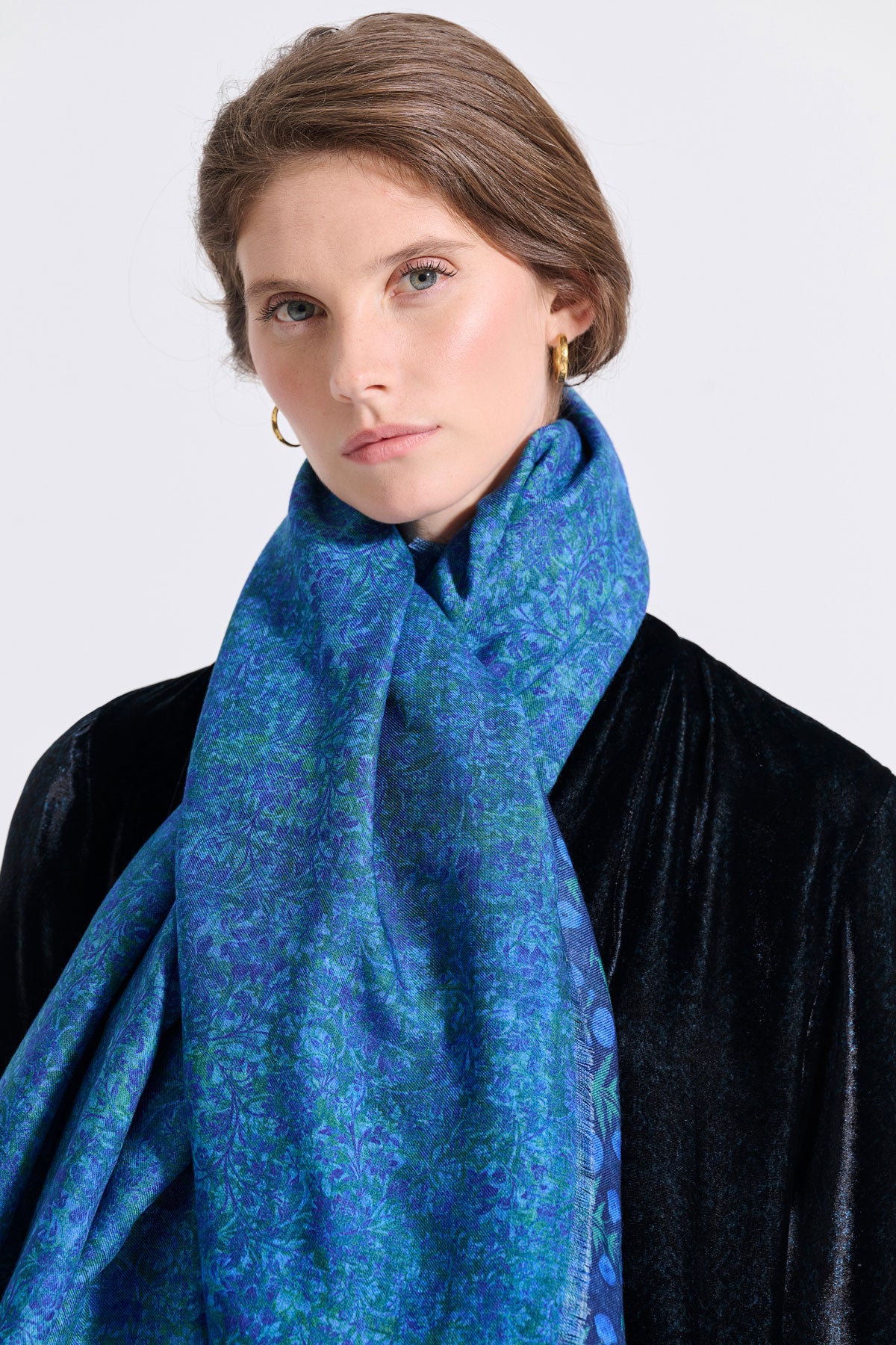 Double Sided Wool Scarf