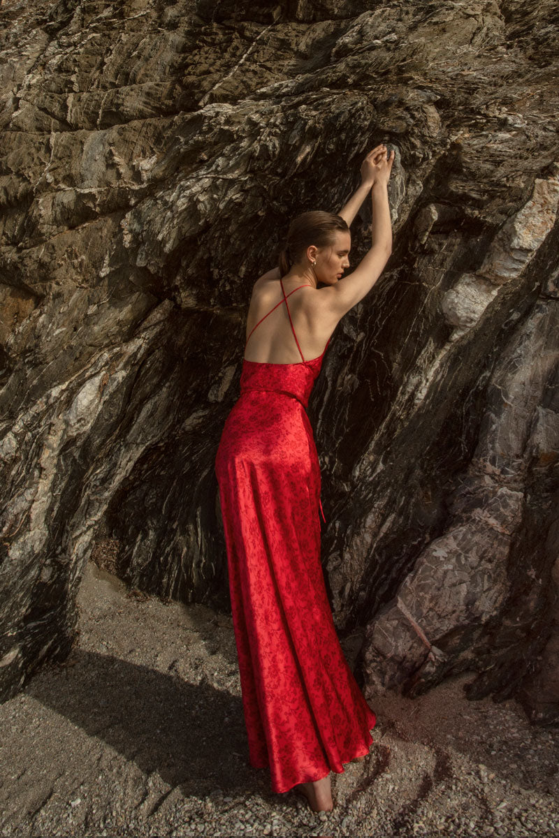 Backless Thin Strap Dress