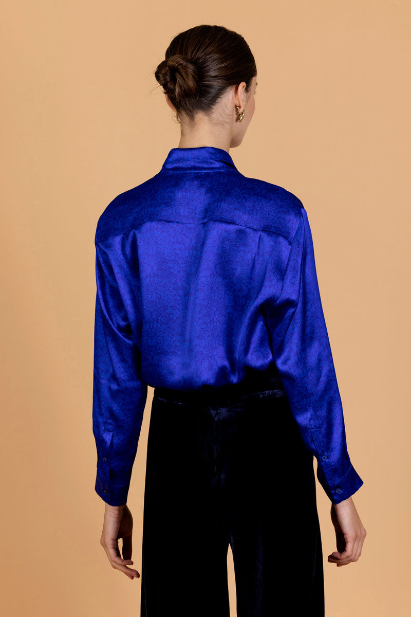 Silk Satin Shirt