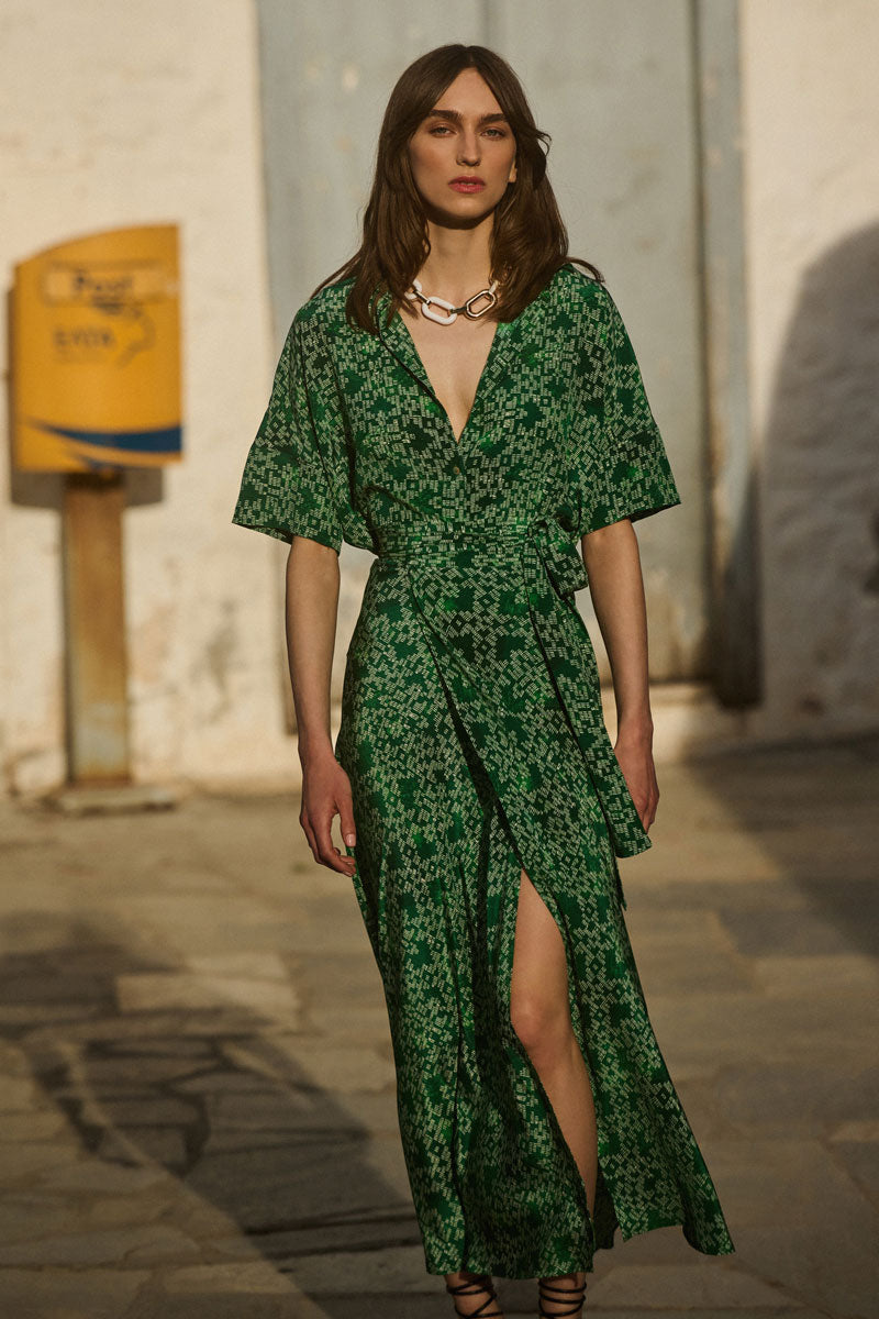 Silk Short Sleeved Shirt