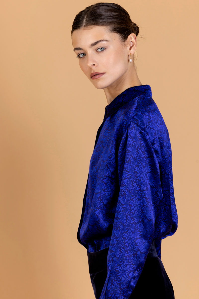 Silk Satin Shirt