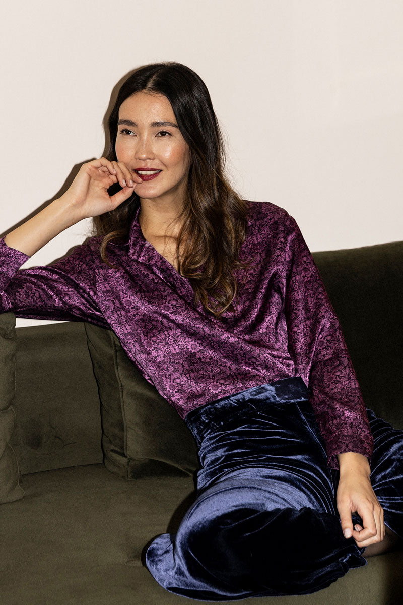 Silk Satin Shirt