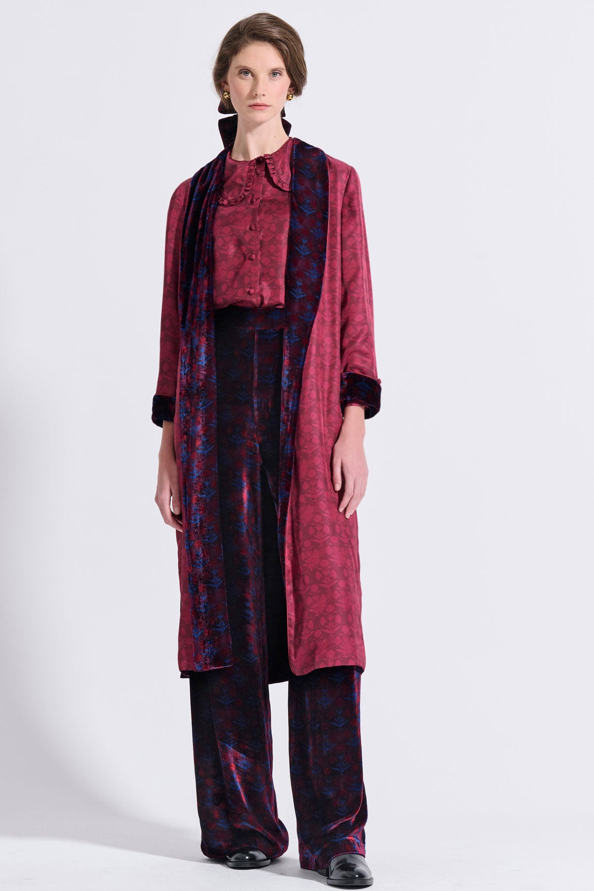 Reversible Belted Kimono