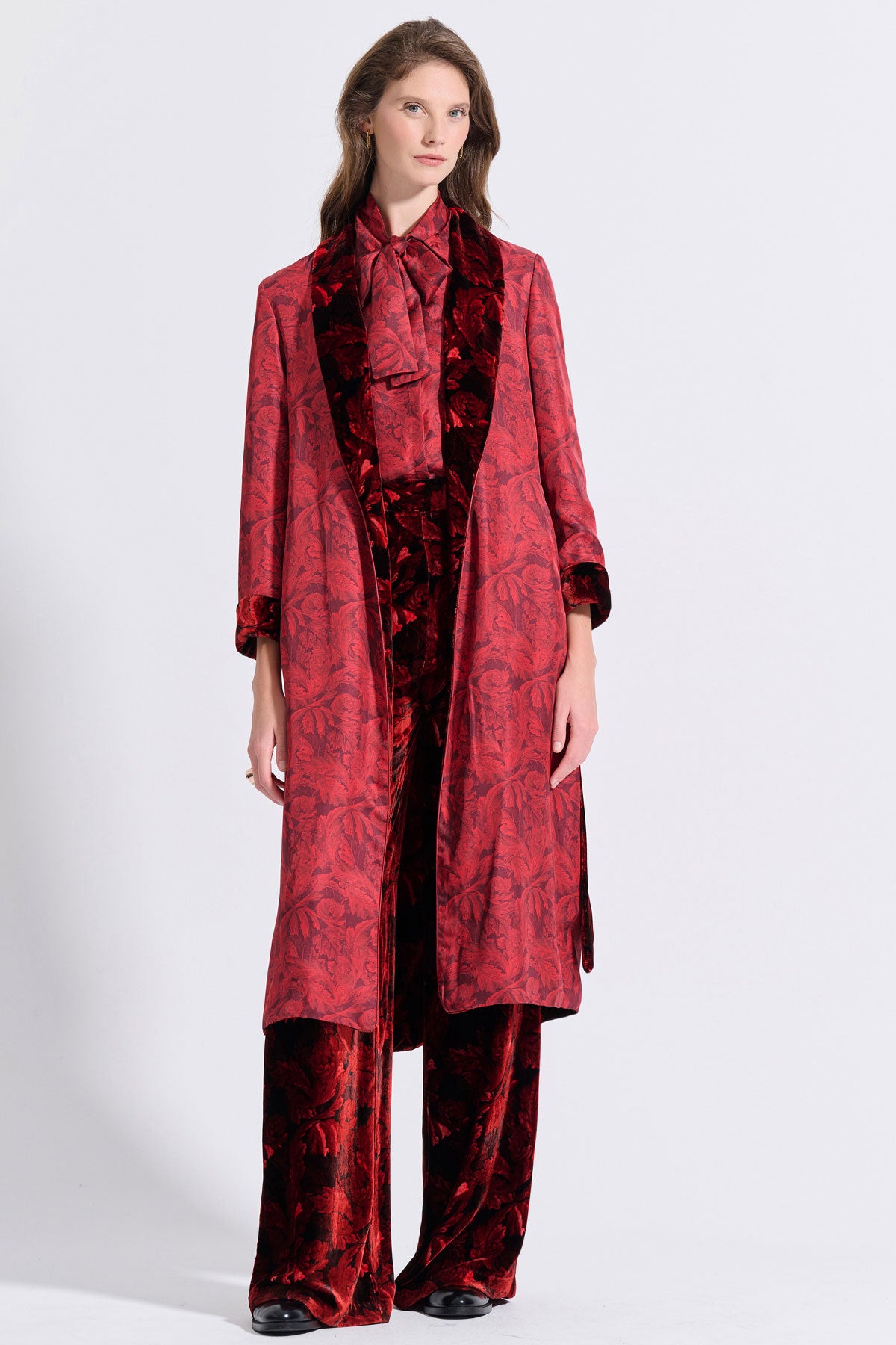 Reversible Belted Kimono