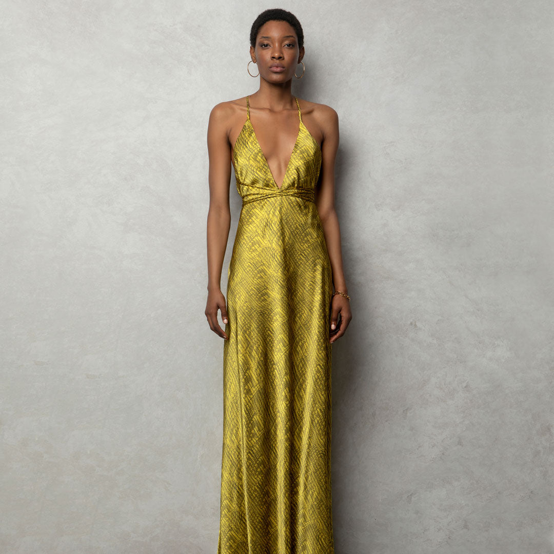 Backless Thin Strap Dress