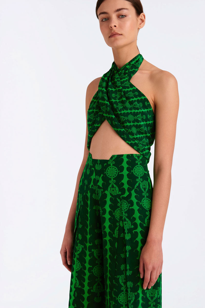 Contour Waist Crop Pants