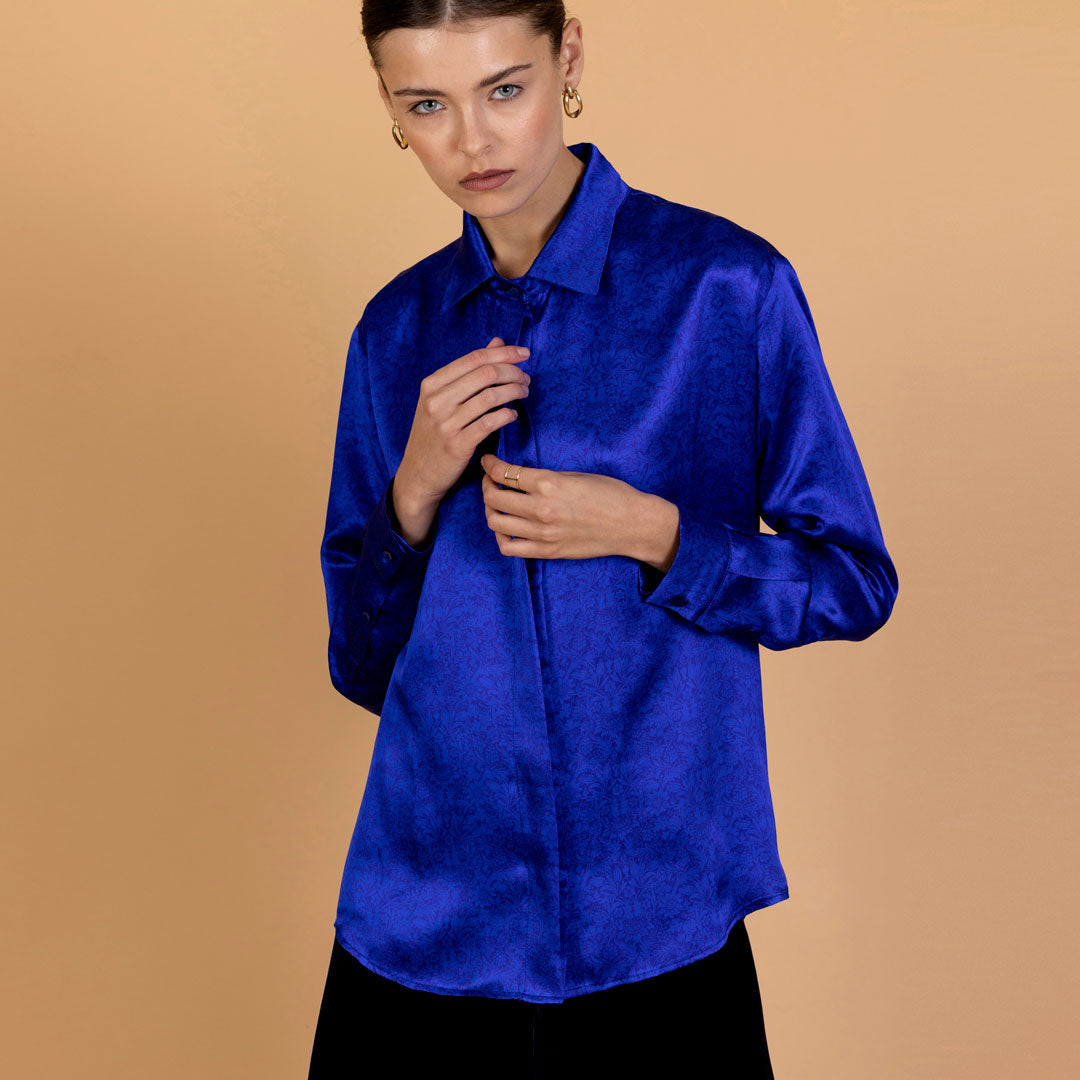 Silk Satin Shirt