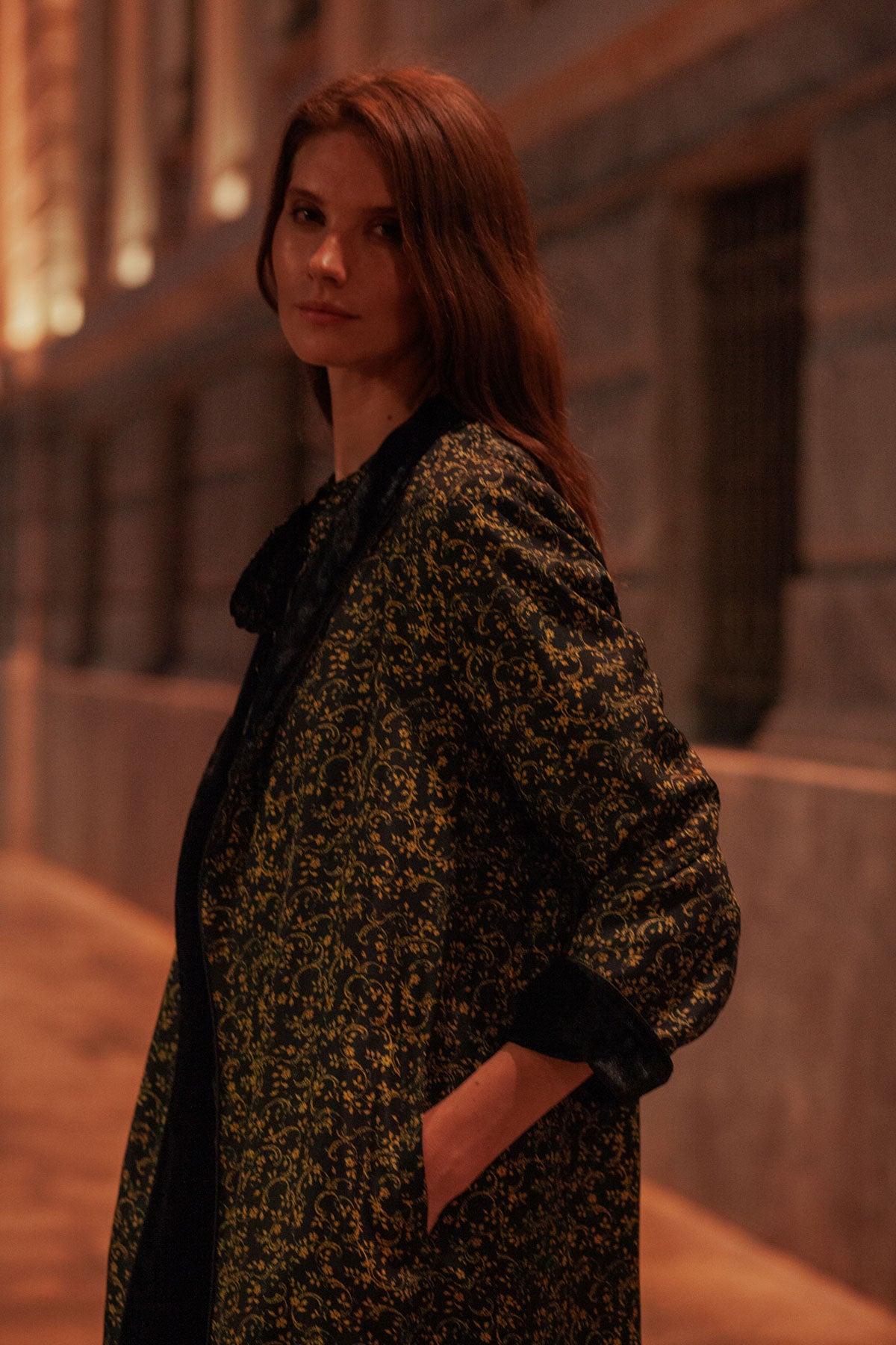 Reversible Belted Kimono