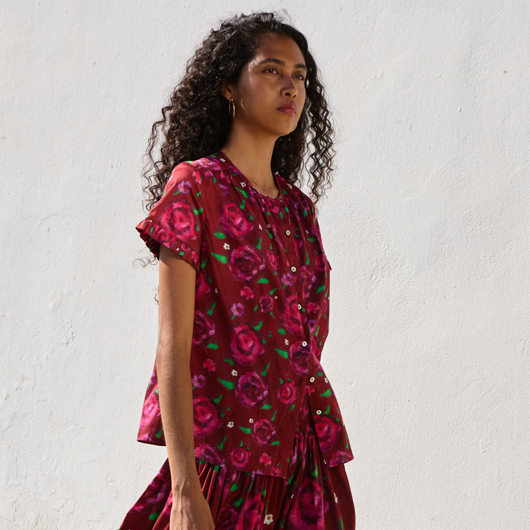 Short Sleeved Blouse