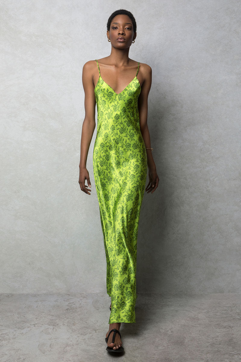 Silk Maxi Cami Dress