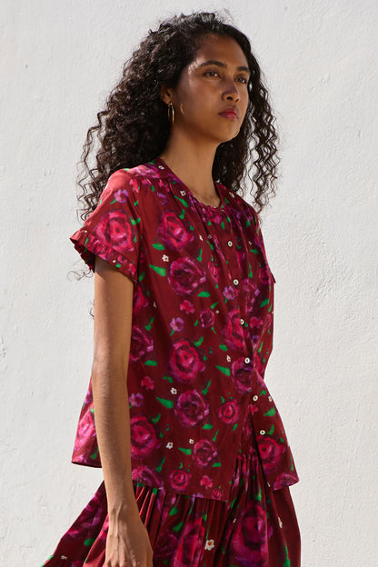 Short Sleeved Blouse