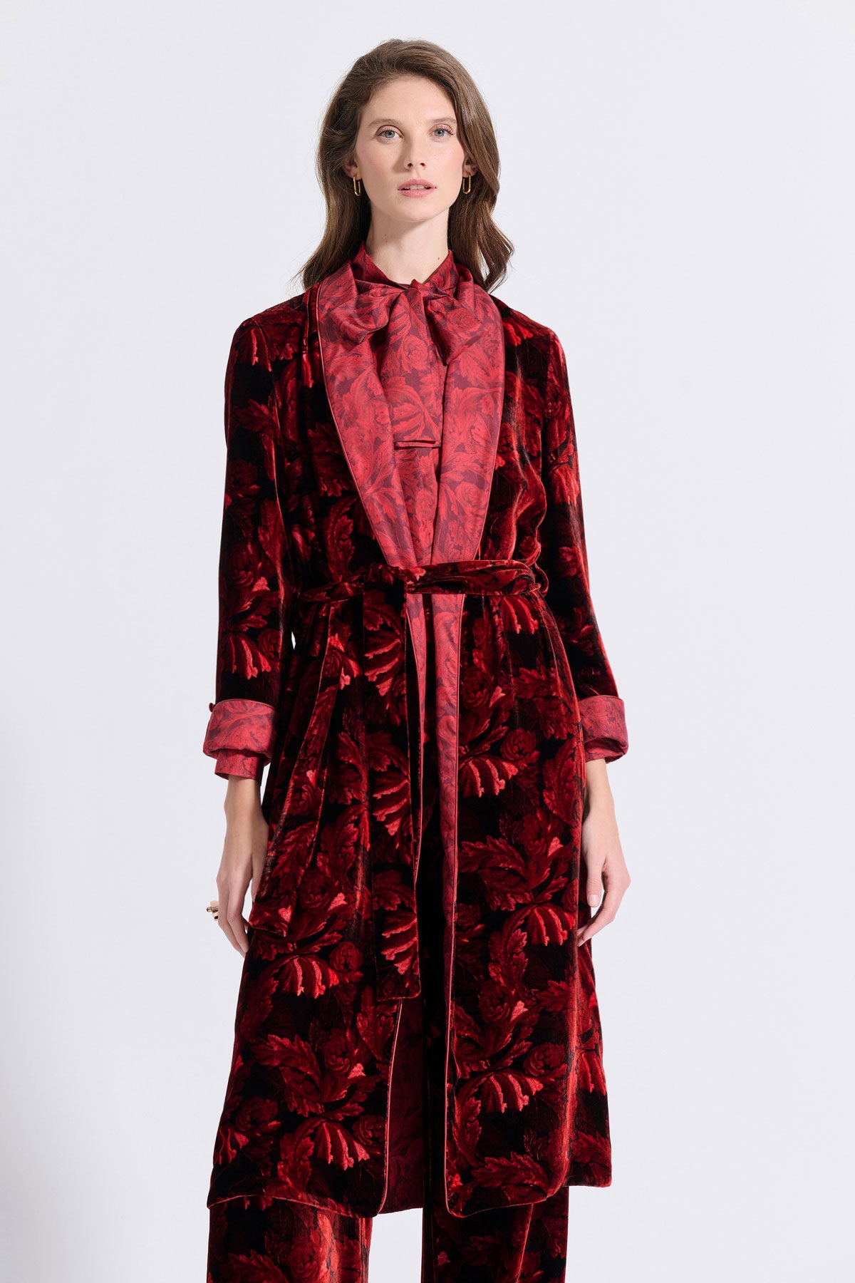 Reversible Belted Kimono