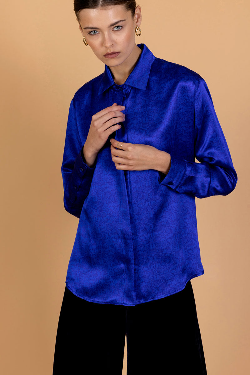Silk Satin Shirt