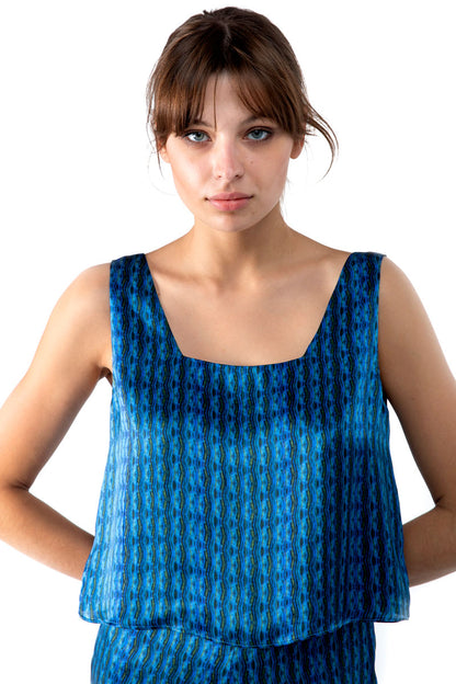 Square Neck Crop Top