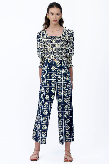 Straight Leg Trousers