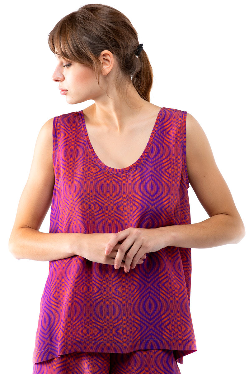 Loose Sleeveless Top