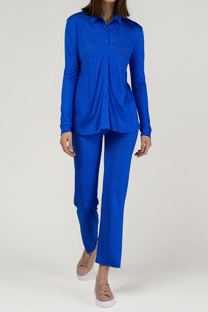 Silk Jersey Crop Pants