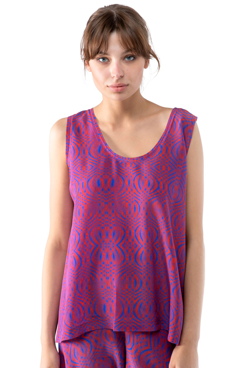 Loose Sleeveless Top