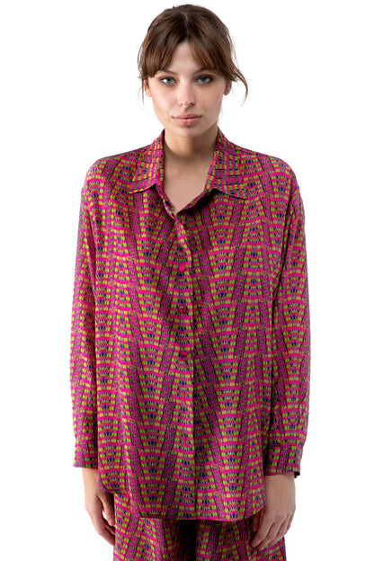 Loose Crepe Shirt