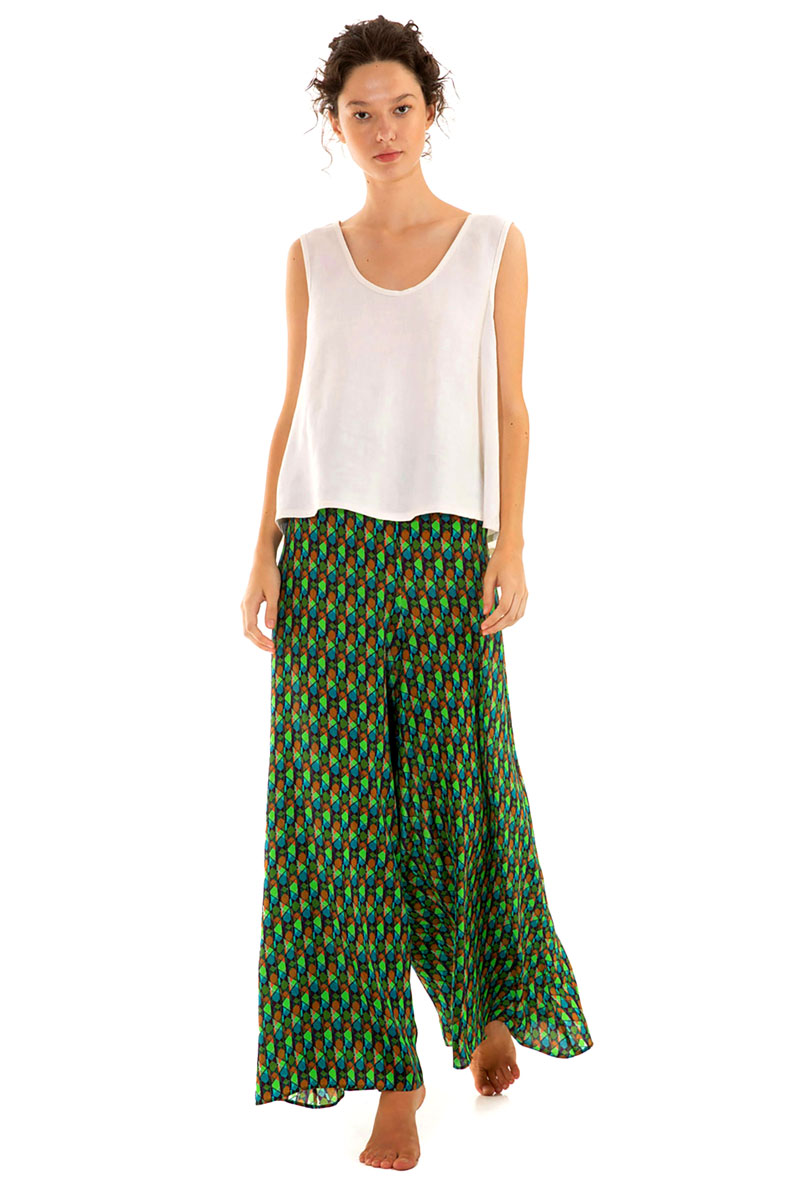 Wide Leg Trousers