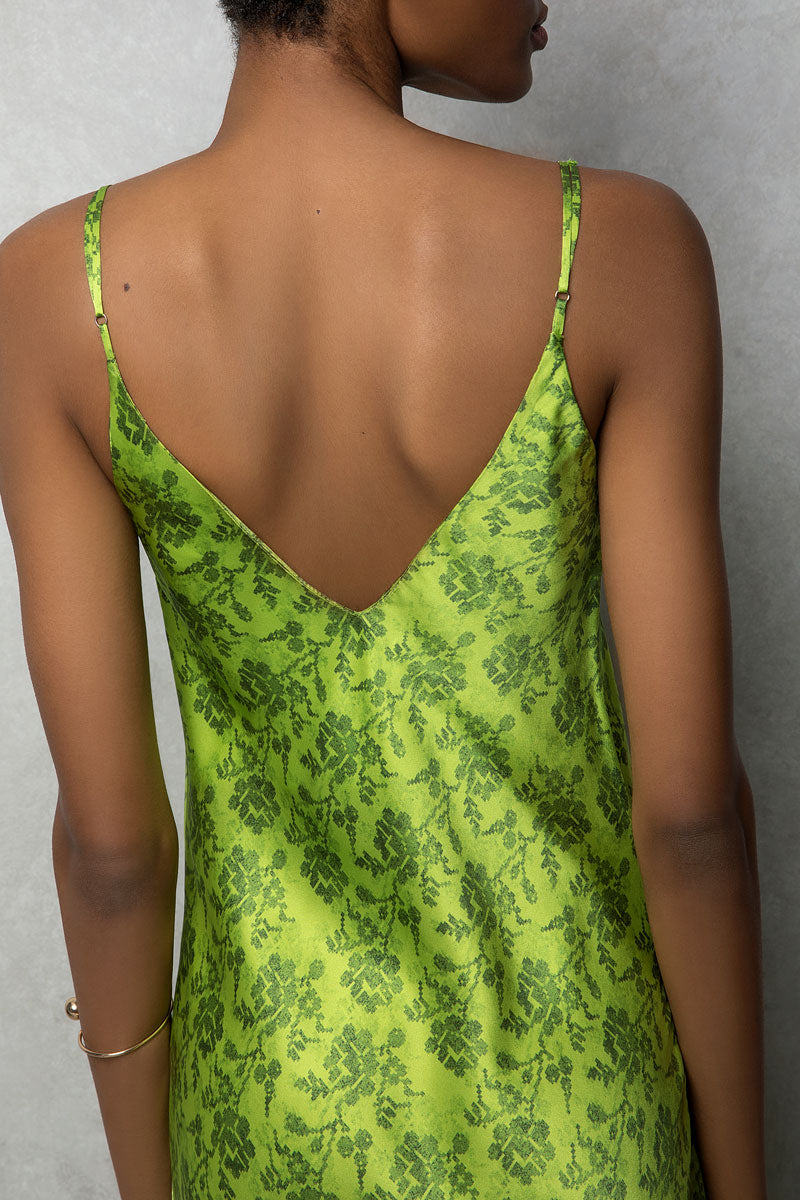 Silk Maxi Cami Dress