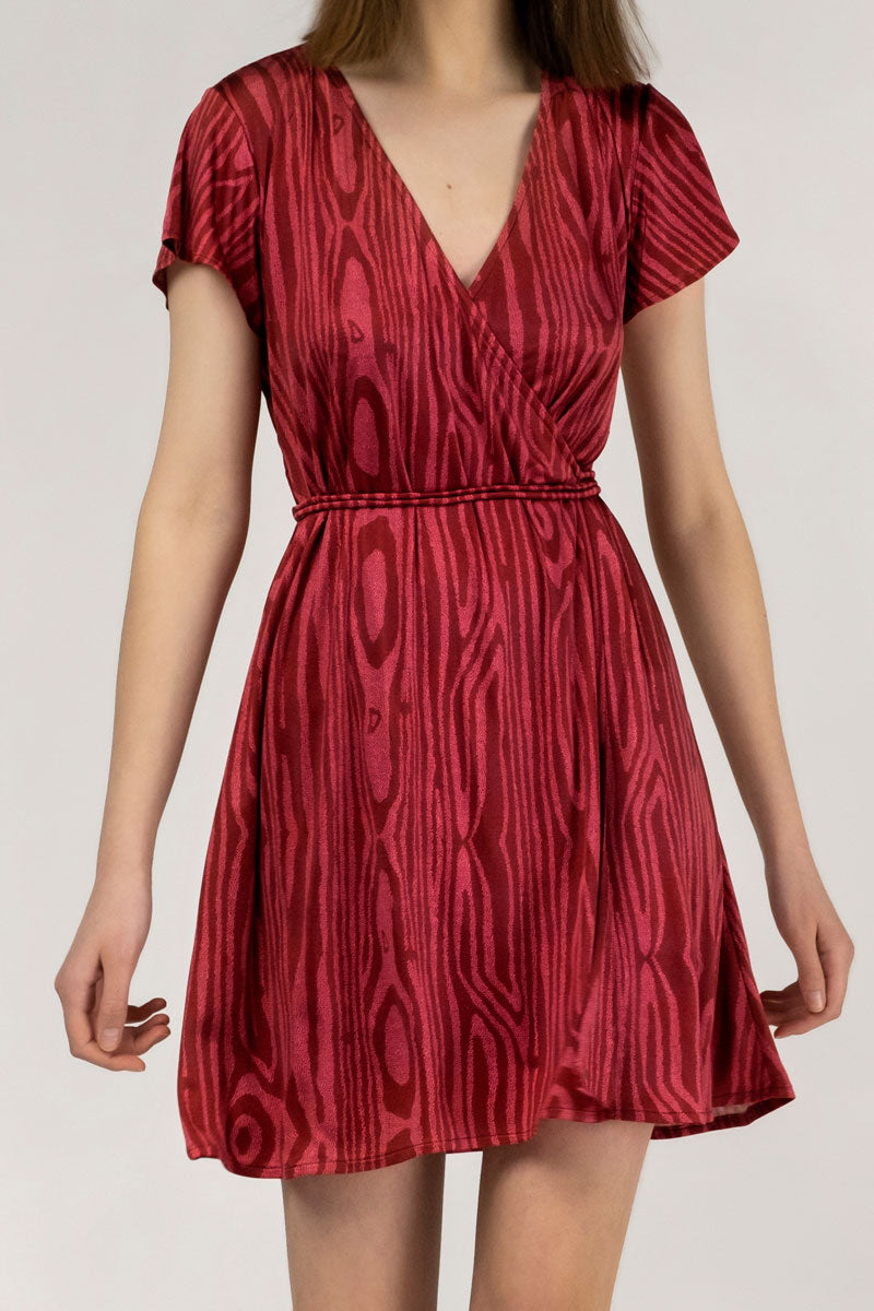 Silk Jersey Wrap Dress