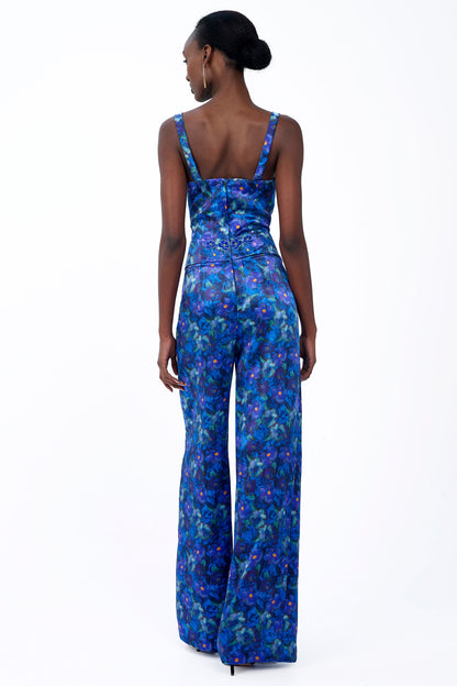 Silk Embroidered Trousers