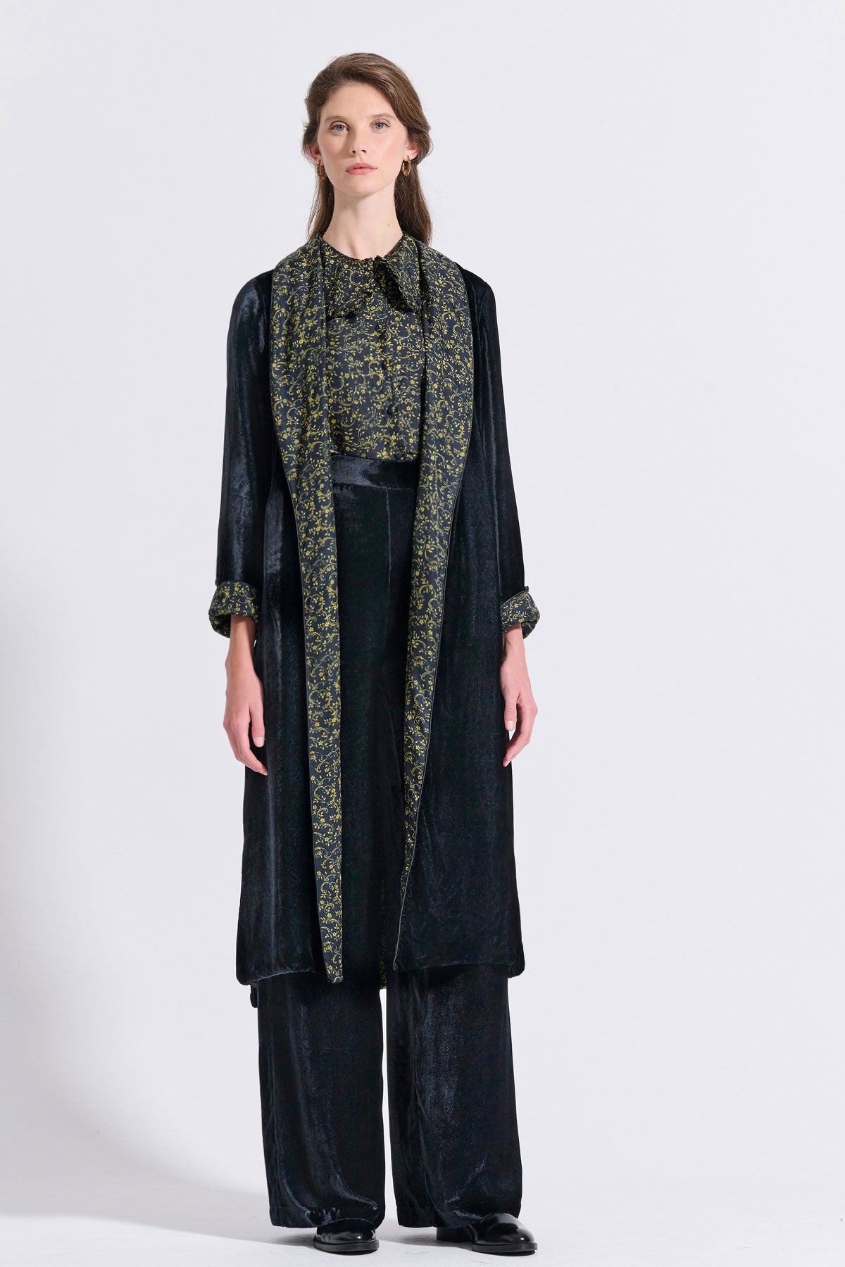 Reversible Belted Kimono