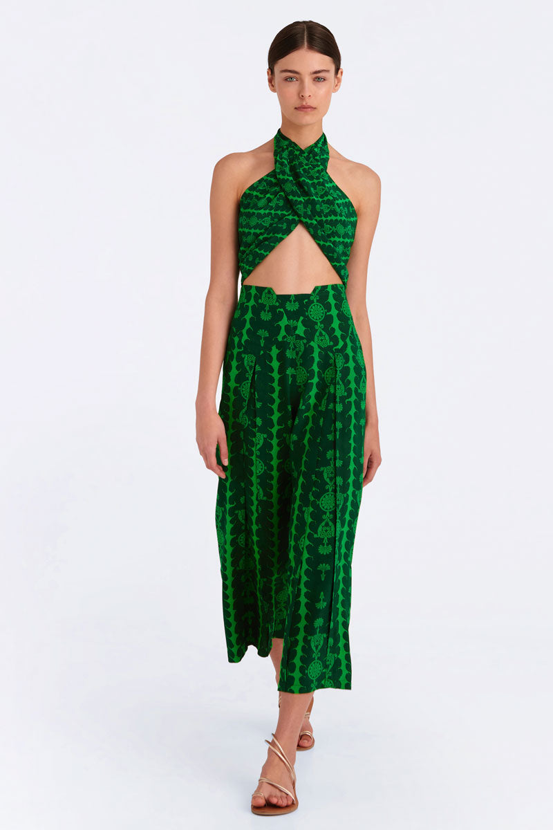 Contour Waist Crop Pants