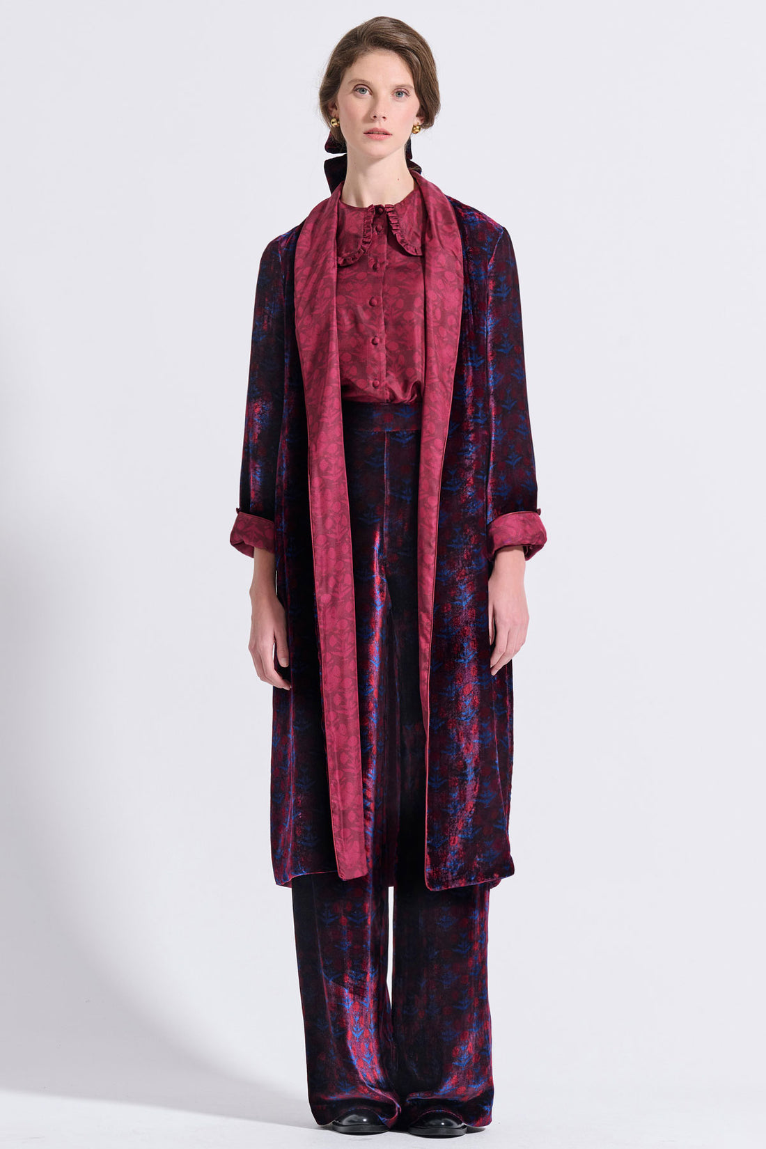 Reversible Belted Kimono