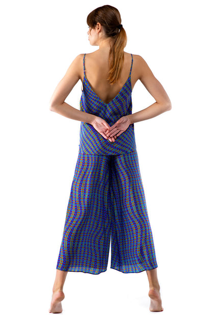 Elasticated Waist Crop Pants