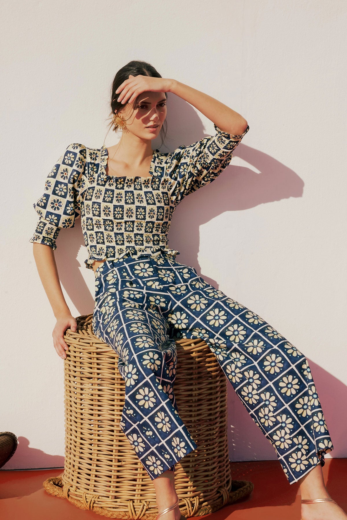 Straight Leg Trousers