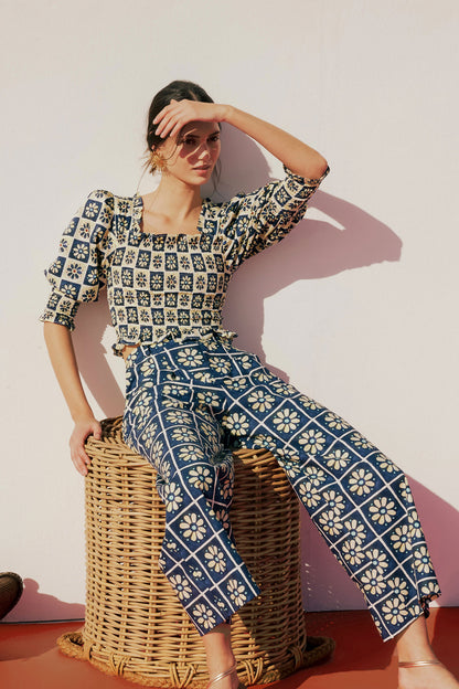 Straight Leg Trousers