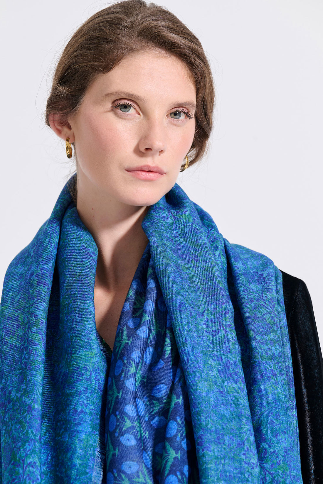 Double Sided Wool Scarf