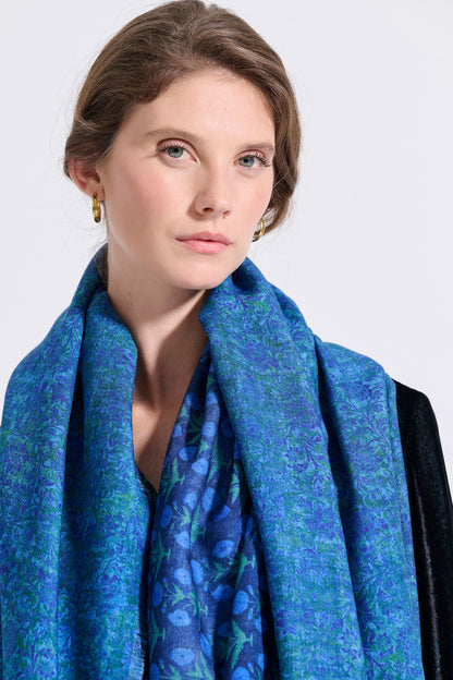 Double Sided Wool Scarf