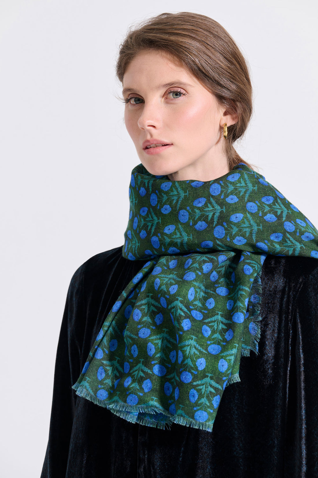 Double Sided Wool Scarf