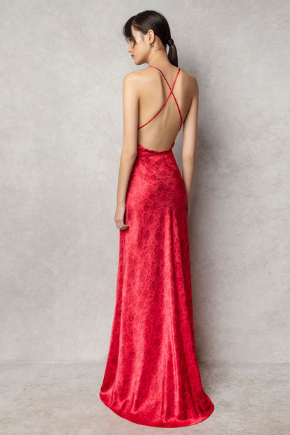 Backless Thin Strap Dress