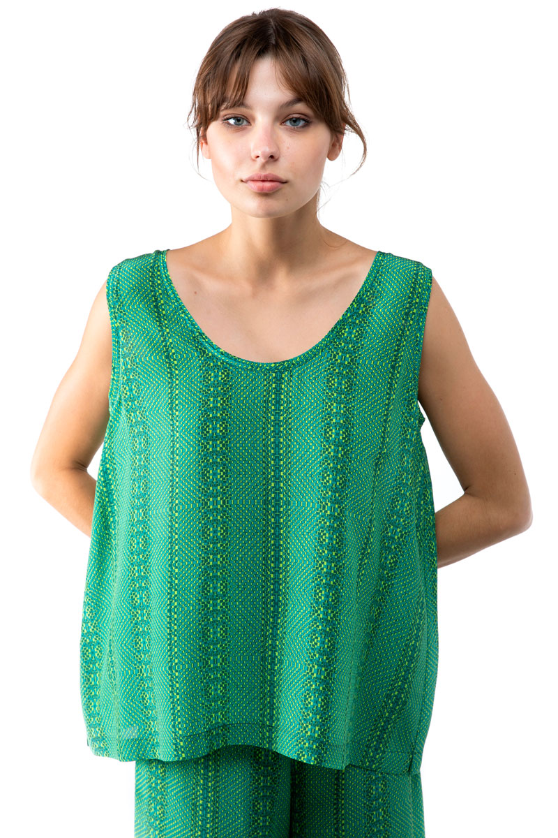 Loose Sleeveless Top