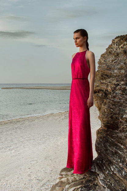 Halterneck Maxi Dress