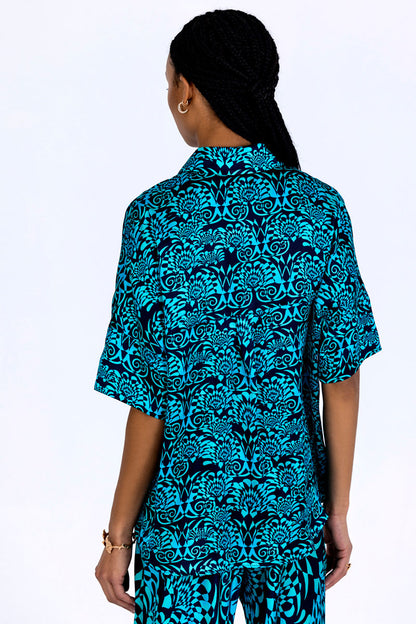 Silk Short Sleeved Shirt