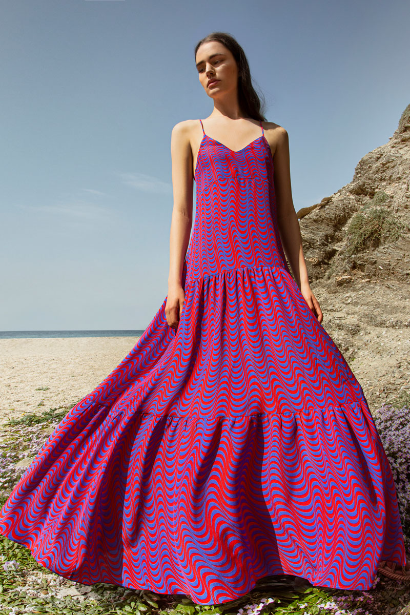 Adjustable-Strap Dress