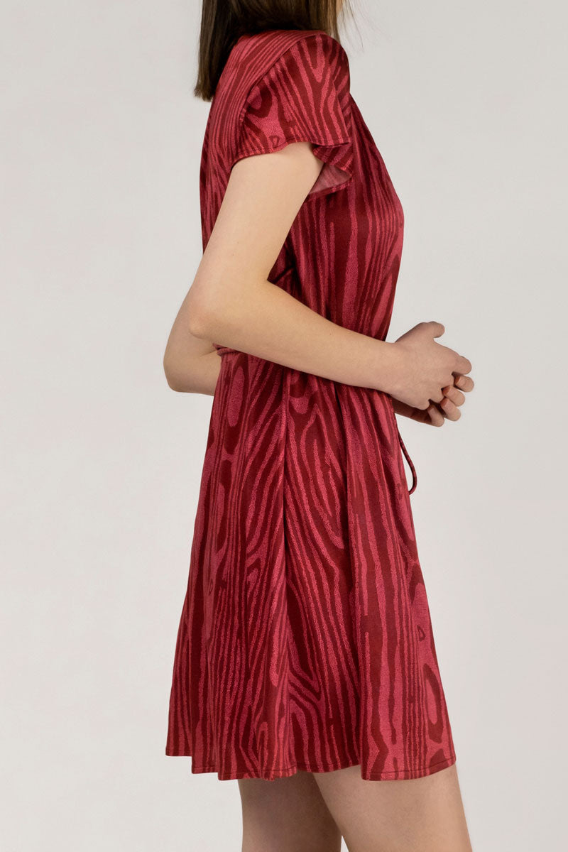 Silk Jersey Wrap Dress