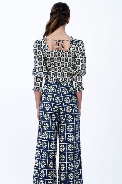 Straight Leg Trousers