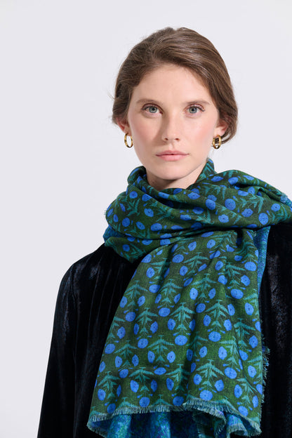 Double Sided Wool Scarf